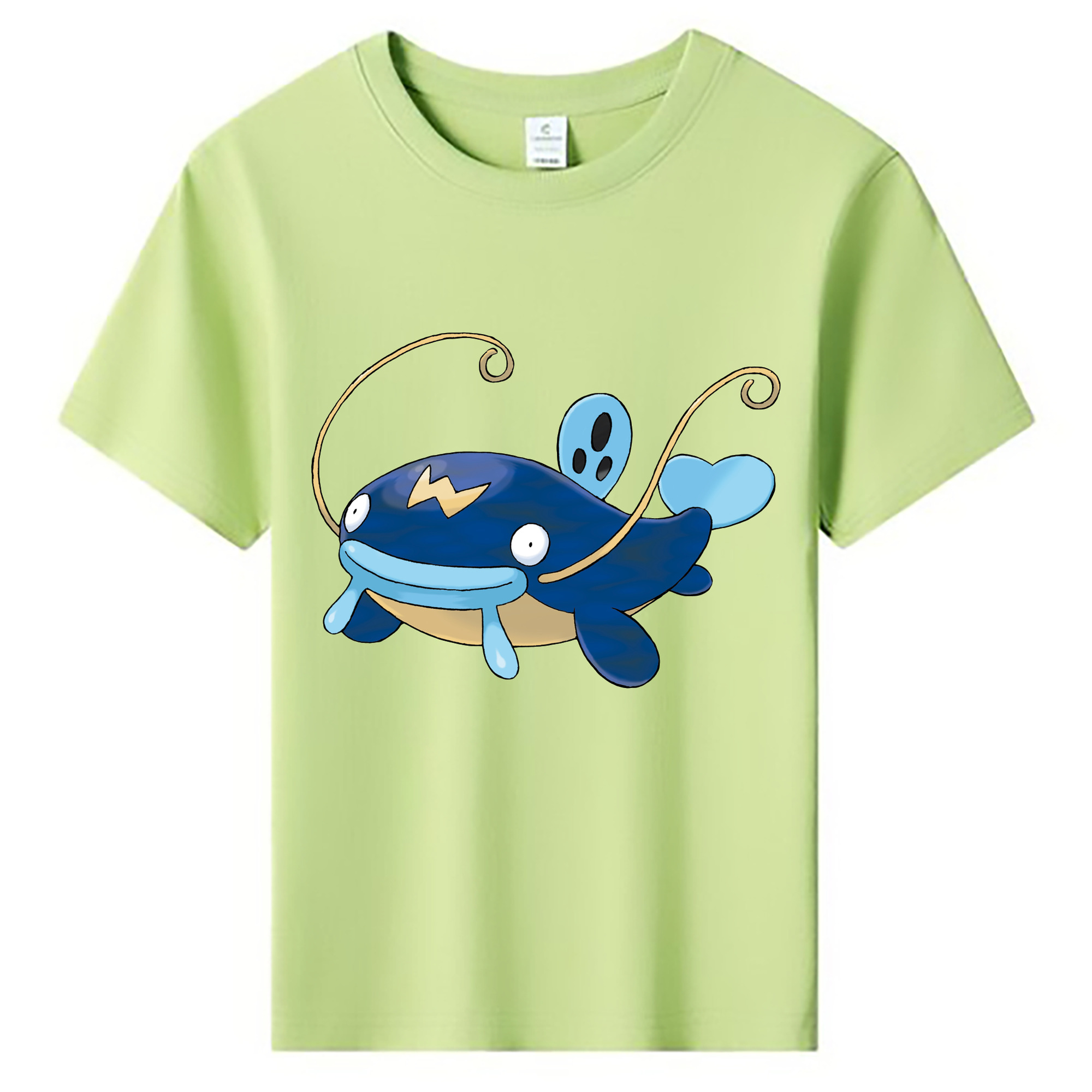 （画像用） ポケットモンスター Pokémon 綿100％キッズTシャツ（フロントプリント）